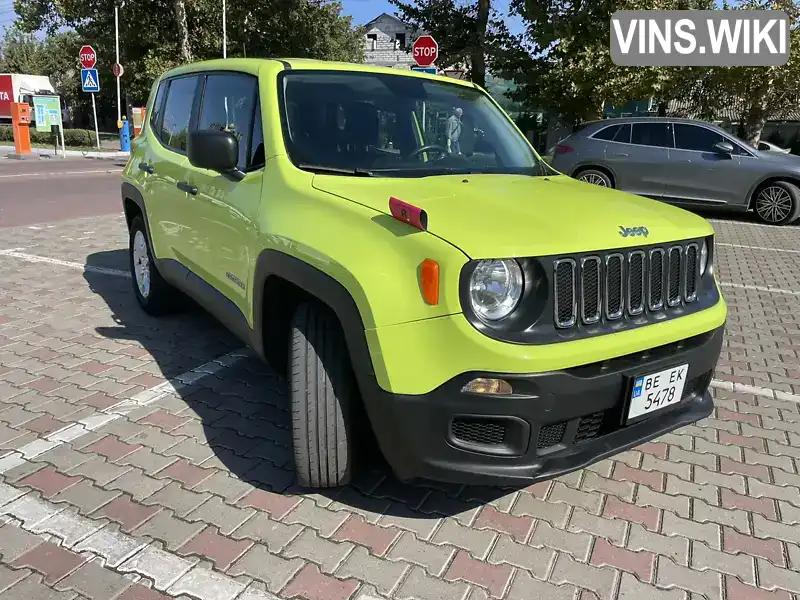 Позашляховик / Кросовер Jeep Renegade 2018 2.36 л. Автомат обл. Одеська, Одеса - Фото 1/21