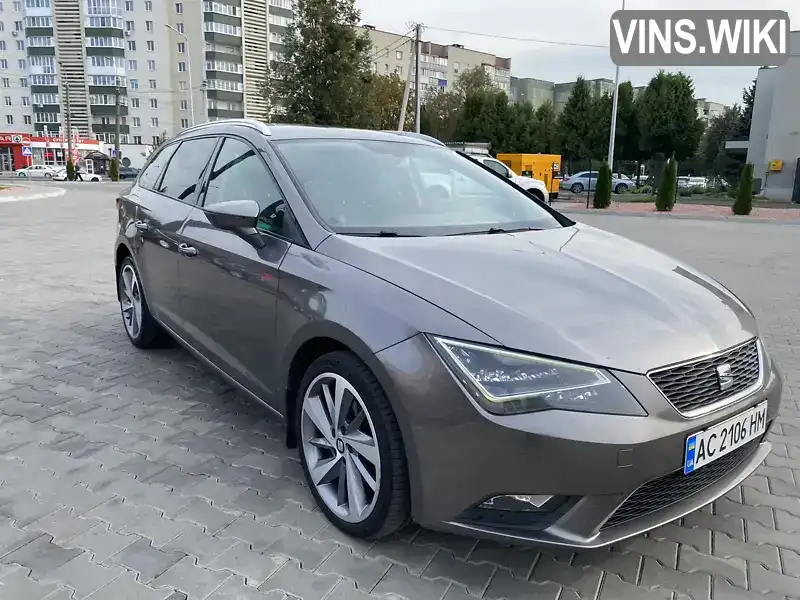 Універсал SEAT Leon 2014 1.6 л. Автомат обл. Волинська, Луцьк - Фото 1/21