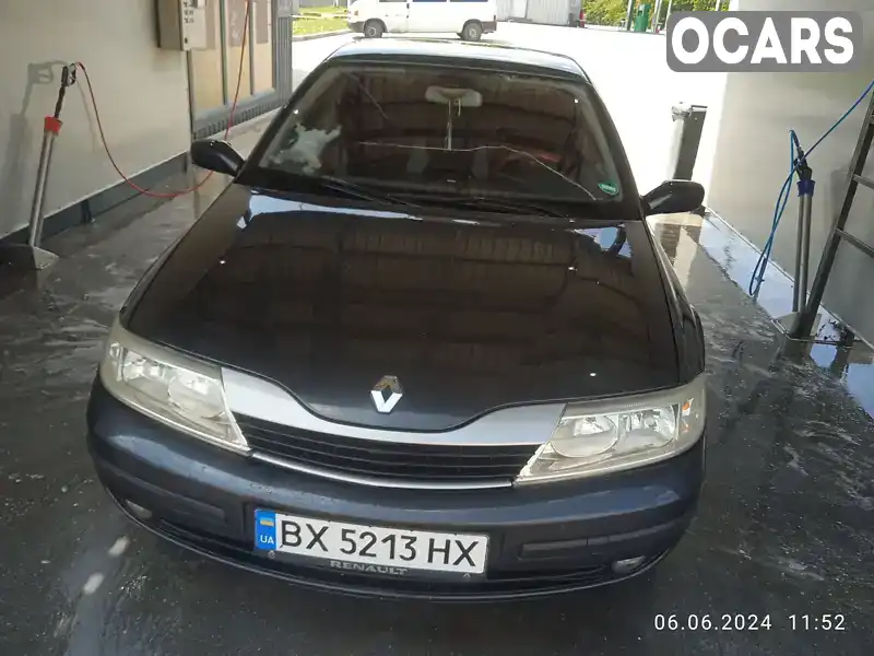 Ліфтбек Renault Laguna 2002 1.78 л. Ручна / Механіка обл. Хмельницька, Дунаївці - Фото 1/13