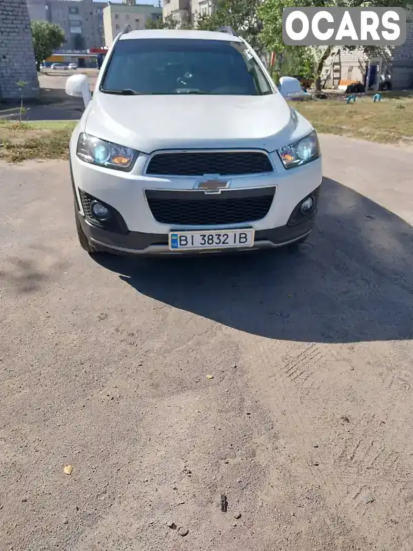 Позашляховик / Кросовер Chevrolet Captiva 2013 2.38 л. Автомат обл. Полтавська, Кременчук - Фото 1/14