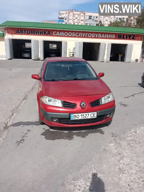 Седан Renault Megane 2006 1.39 л. Ручна / Механіка обл. Хмельницька, Кам'янець-Подільський - Фото 1/11