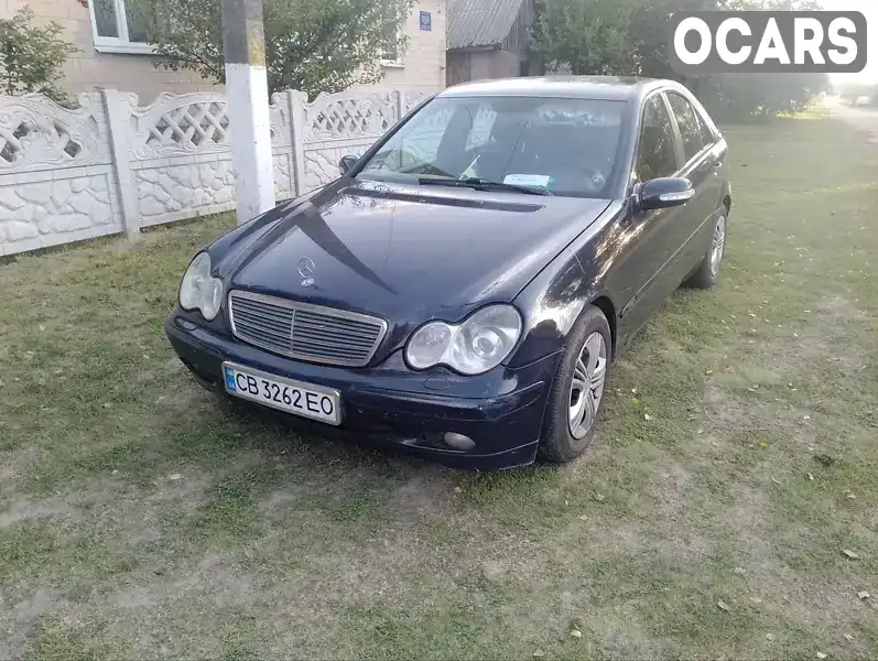 Седан Mercedes-Benz C-Class 2002 2 л. Автомат обл. Чернігівська, Чернігів - Фото 1/18