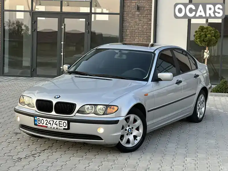 Седан BMW 3 Series 2003 1.8 л. Ручна / Механіка обл. Тернопільська, Бучач - Фото 1/21