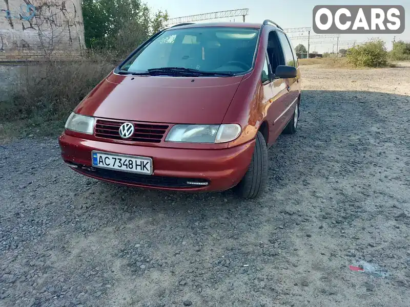 Мінівен Volkswagen Sharan 1998 1.9 л. Ручна / Механіка обл. Волинська, Луцьк - Фото 1/9