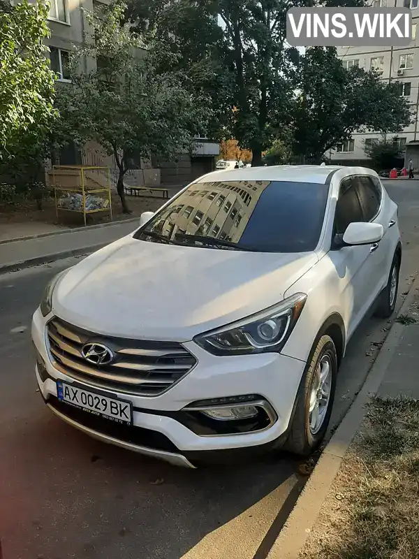 Позашляховик / Кросовер Hyundai Santa FE 2016 2.36 л. Автомат обл. Харківська, Харків - Фото 1/17