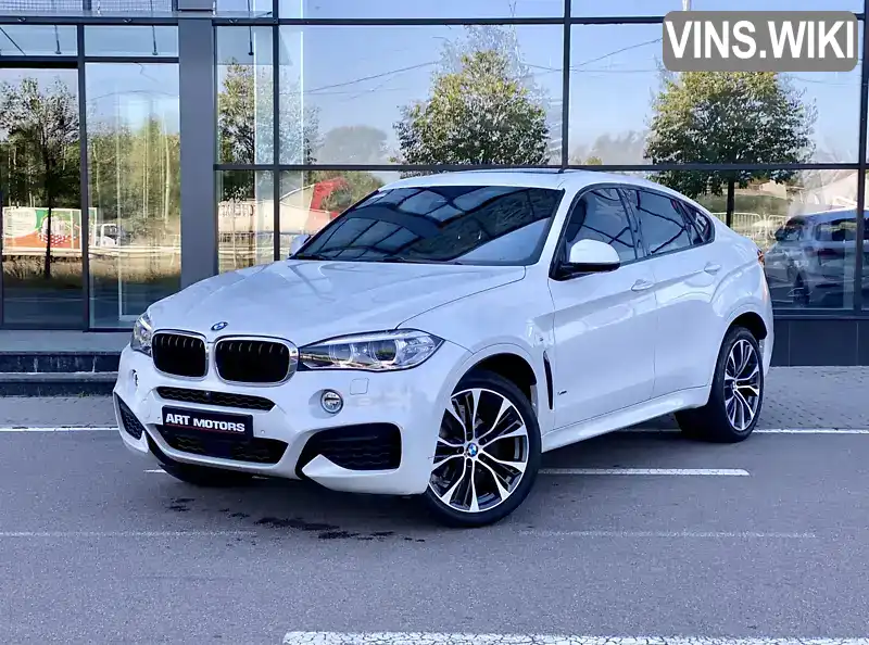 Позашляховик / Кросовер BMW X6 2017 2.99 л. Автомат обл. Київська, Київ - Фото 1/21