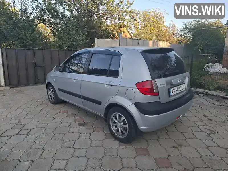 Хетчбек Hyundai Getz 2006 1.59 л. Автомат обл. Харківська, Харків - Фото 1/21