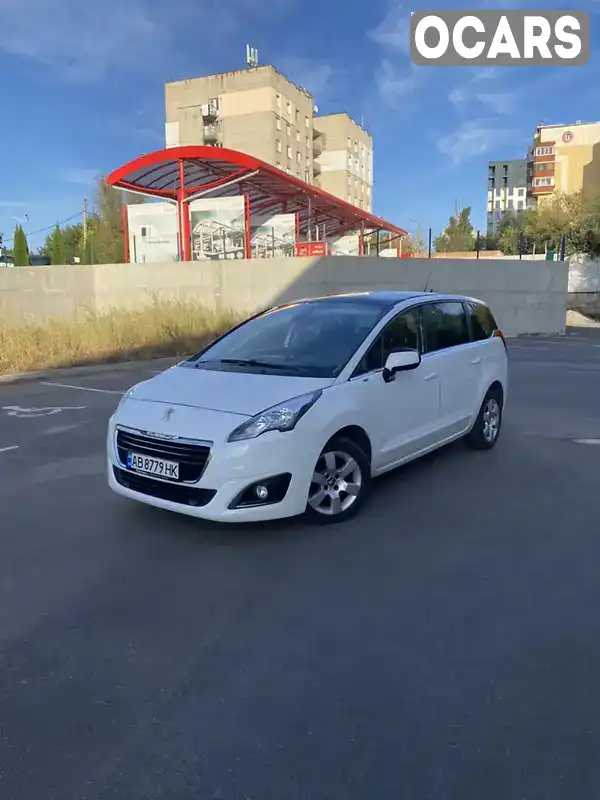 Мікровен Peugeot 5008 2015 1.56 л. Автомат обл. Вінницька, Вінниця - Фото 1/21