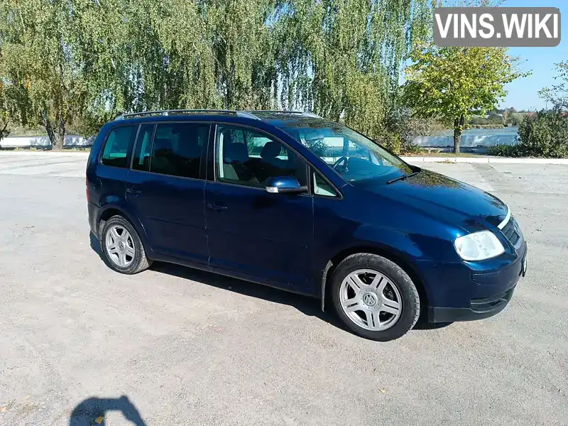 Мінівен Volkswagen Touran 2004 1.97 л. Ручна / Механіка обл. Хмельницька, Старокостянтинів - Фото 1/21