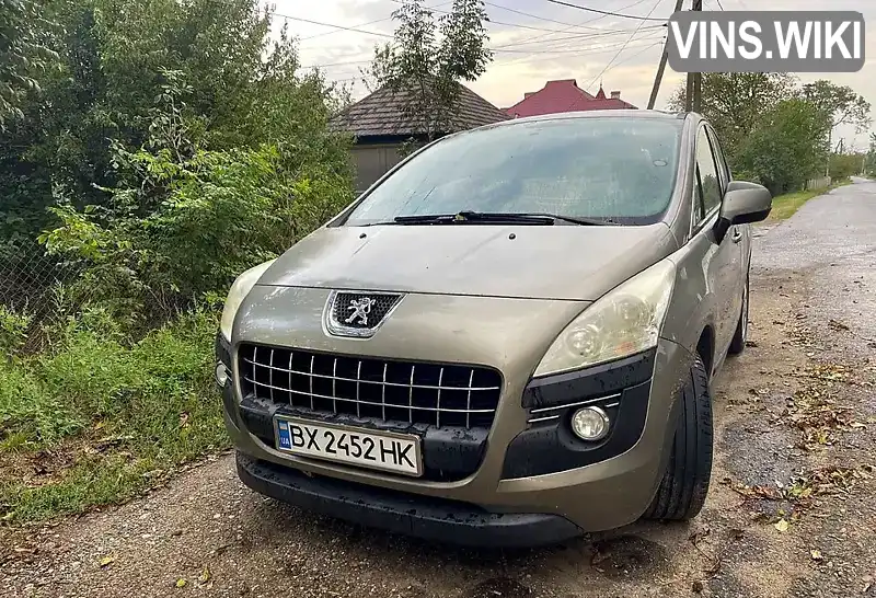 Позашляховик / Кросовер Peugeot 3008 2010 1.6 л. Ручна / Механіка обл. Чернівецька, Новоселиця - Фото 1/9