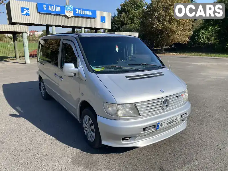 Мінівен Mercedes-Benz Vito 2000 2.15 л. Ручна / Механіка обл. Волинська, Луцьк - Фото 1/13