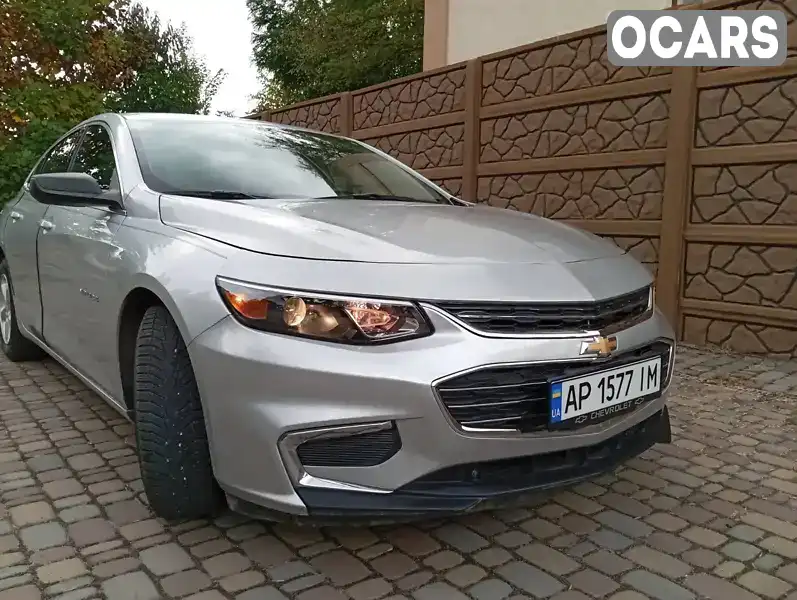 Седан Chevrolet Malibu 2018 1.49 л. Автомат обл. Запорізька, Запоріжжя - Фото 1/7