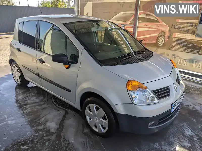 Хетчбек Renault Modus 2006 1.1 л. Ручна / Механіка обл. Рівненська, Рівне - Фото 1/21