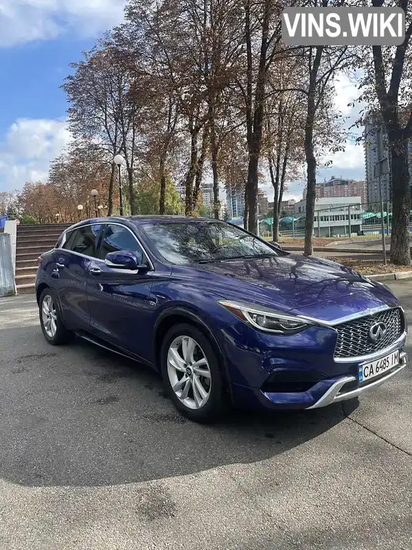 SJKCH5CP0HA039265 Infiniti QX30 2017 Позашляховик / Кросовер 1.99 л. Фото 1