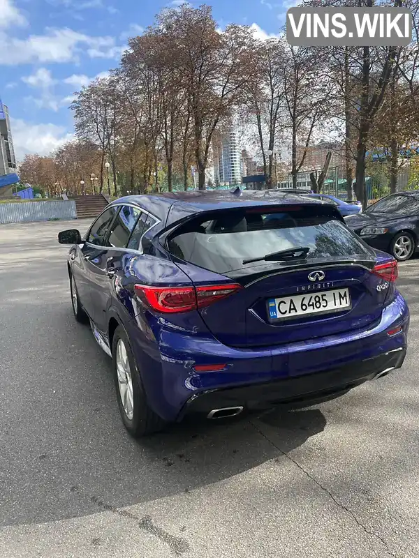 SJKCH5CP0HA039265 Infiniti QX30 2017 Позашляховик / Кросовер 1.99 л. Фото 4