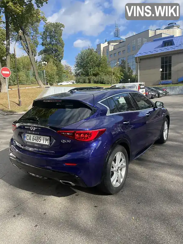 SJKCH5CP0HA039265 Infiniti QX30 2017 Позашляховик / Кросовер 1.99 л. Фото 6