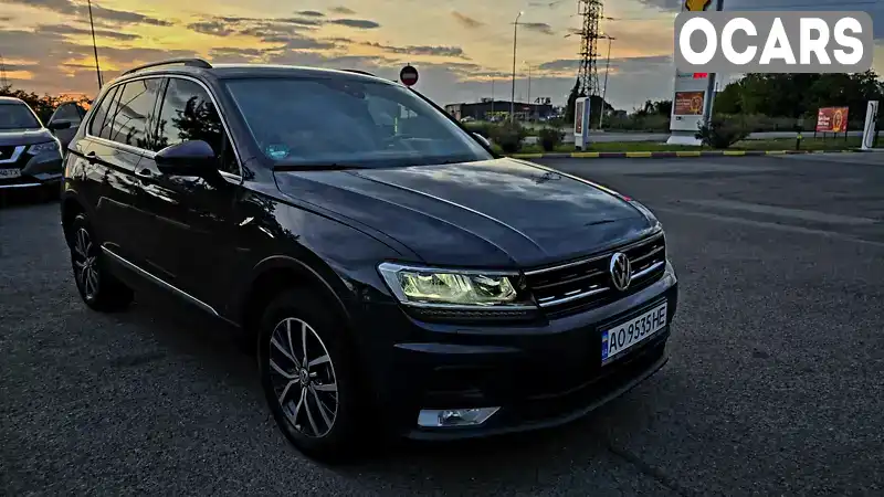 Позашляховик / Кросовер Volkswagen Tiguan 2017 1.98 л. Автомат обл. Закарпатська, Мукачево - Фото 1/21