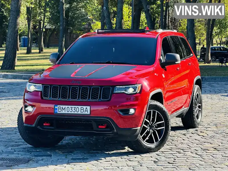 Позашляховик / Кросовер Jeep Grand Cherokee 2019 3.6 л. Автомат обл. Сумська, Ромни - Фото 1/21