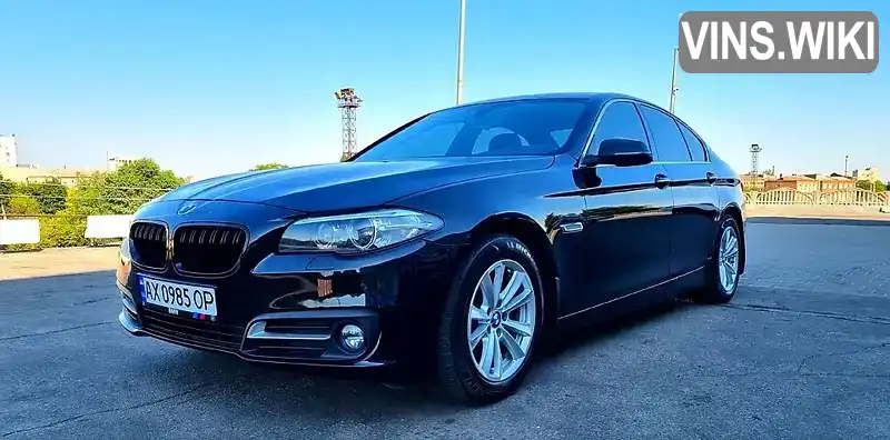 Седан BMW 5 Series 2015 2 л. Автомат обл. Харківська, Харків - Фото 1/21