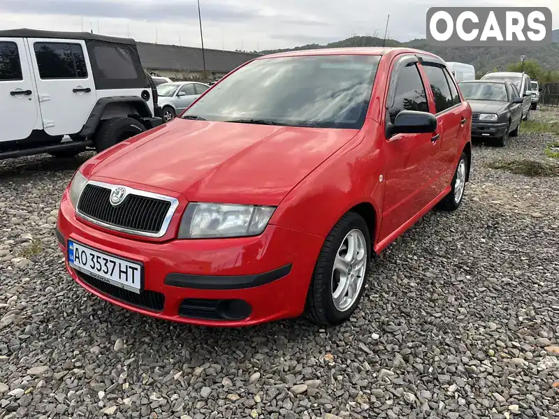 Хетчбек Skoda Fabia 2004 1.39 л. Ручна / Механіка обл. Закарпатська, Іршава - Фото 1/8