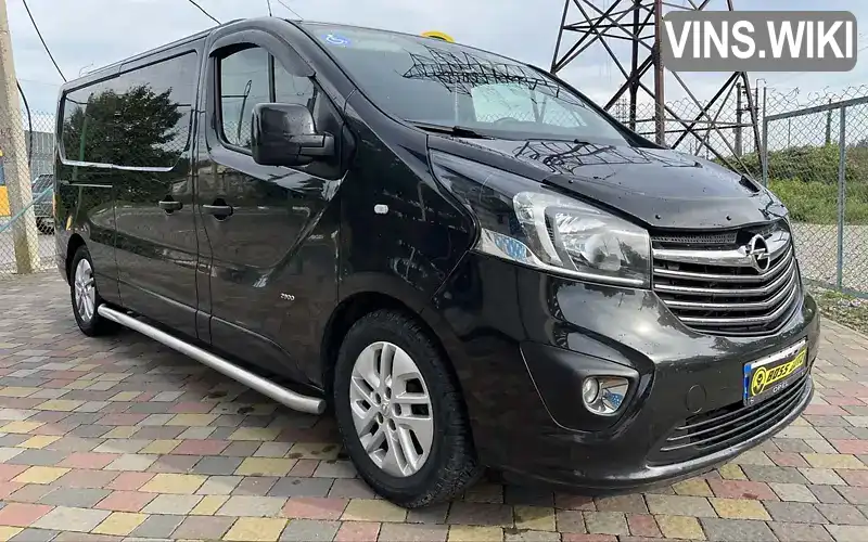 Мінівен Opel Vivaro 2016 1.6 л. Ручна / Механіка обл. Львівська, Стрий - Фото 1/21