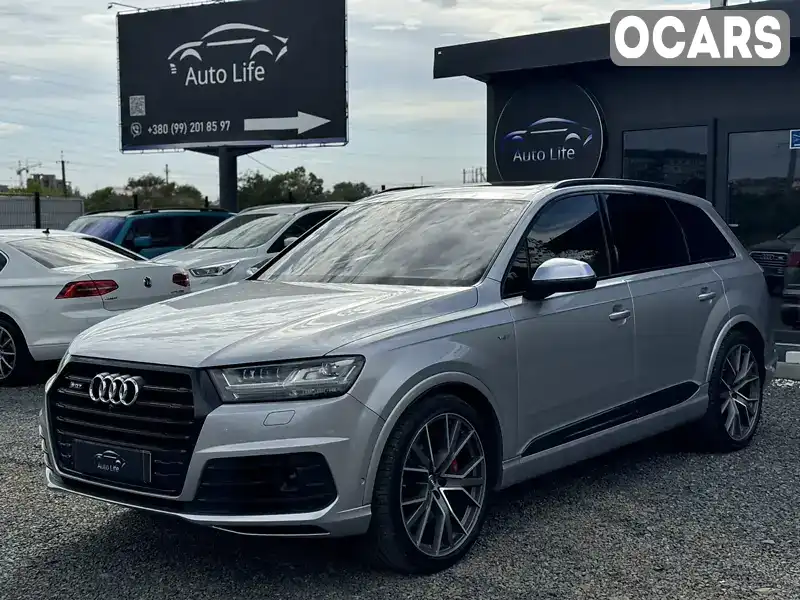 Позашляховик / Кросовер Audi SQ7 2018 4 л. Автомат обл. Закарпатська, Мукачево - Фото 1/21