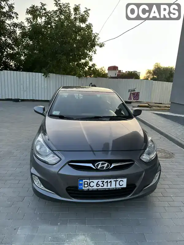 Седан Hyundai Accent 2013 1.4 л. Ручна / Механіка обл. Львівська, Львів - Фото 1/20