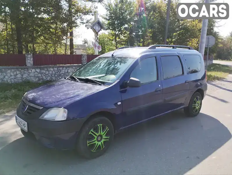 Седан Dacia Logan 2008 1.46 л. Ручна / Механіка обл. Тернопільська, Кременець - Фото 1/12