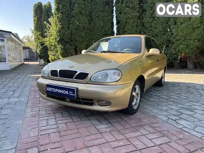 Седан Daewoo Lanos 2003 1.6 л. Ручная / Механика обл. Киевская, Белая Церковь - Фото 1/16