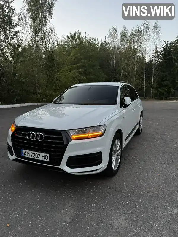 Позашляховик / Кросовер Audi Q7 2017 2.97 л. Автомат обл. Житомирська, Житомир - Фото 1/21