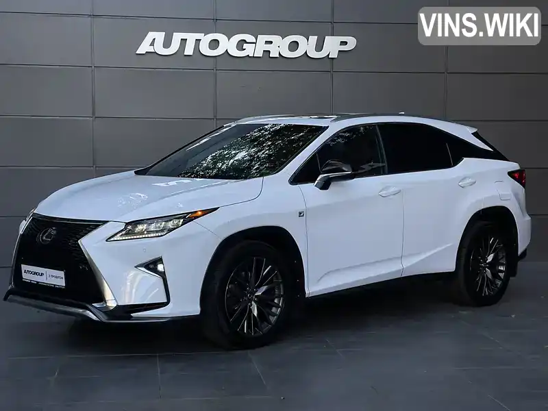 Позашляховик / Кросовер Lexus RX 2018 3.46 л. Автомат обл. Одеська, Одеса - Фото 1/21