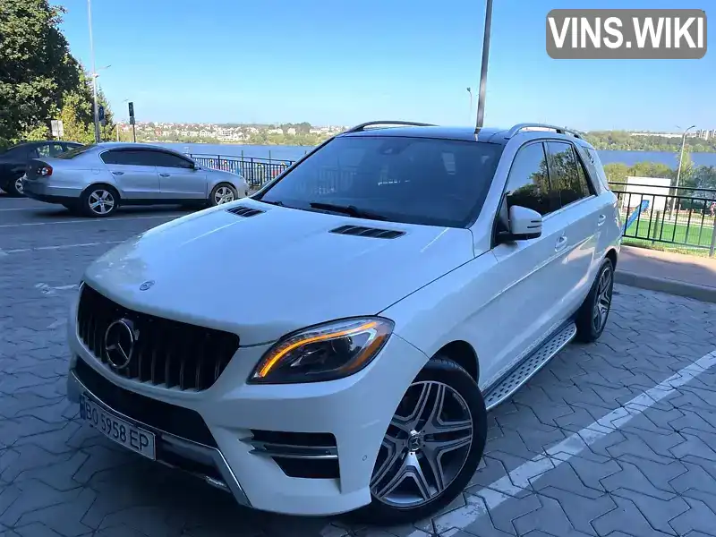 Позашляховик / Кросовер Mercedes-Benz M-Class 2013 2.99 л. Автомат обл. Тернопільська, Тернопіль - Фото 1/21