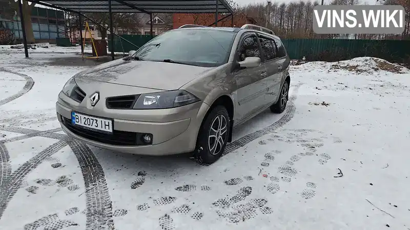 Універсал Renault Megane 2008 1.6 л. Ручна / Механіка обл. Полтавська, Чутове - Фото 1/21