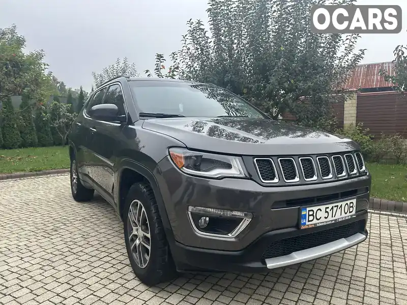 Позашляховик / Кросовер Jeep Compass 2017 2.36 л. Автомат обл. Львівська, Борислав - Фото 1/21