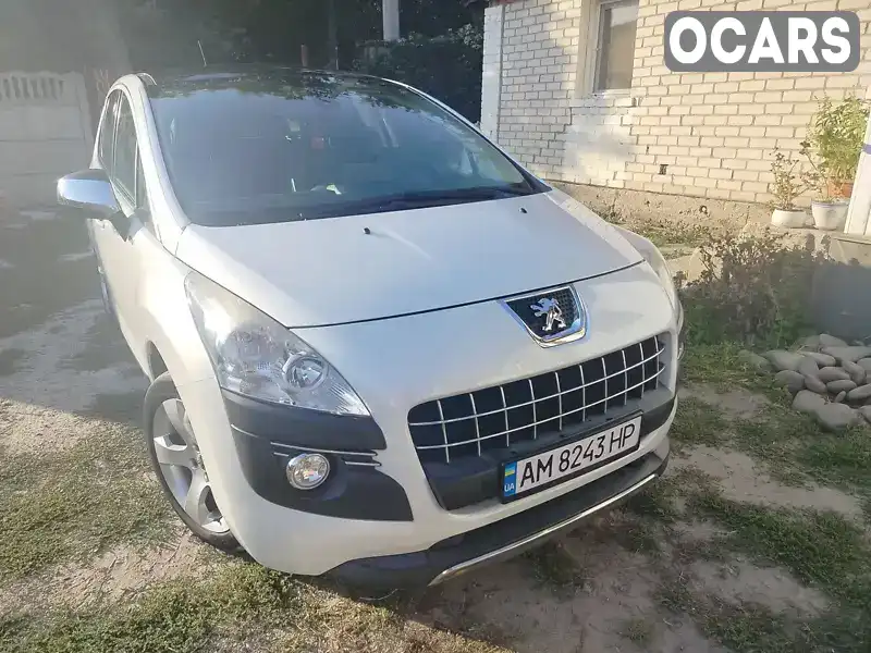 Внедорожник / Кроссовер Peugeot 3008 2012 1.6 л. Ручная / Механика обл. Житомирская, Житомир - Фото 1/16