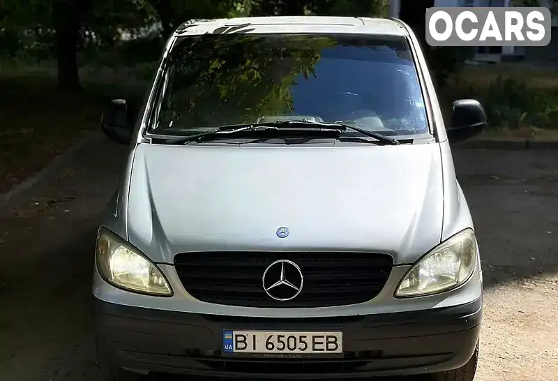 Мінівен Mercedes-Benz Vito 2005 2.1 л. Ручна / Механіка обл. Полтавська, Полтава - Фото 1/21