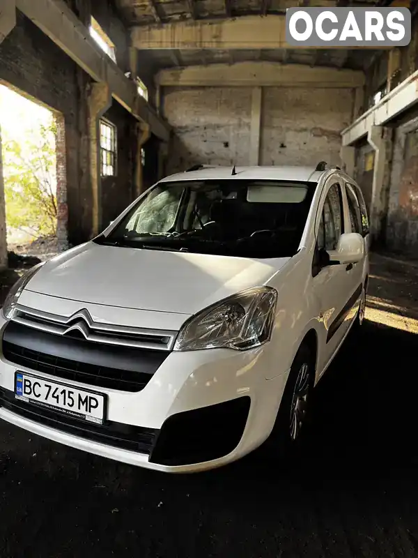 Мінівен Citroen Berlingo 2015 1.6 л. Ручна / Механіка обл. Львівська, Червоноград - Фото 1/13