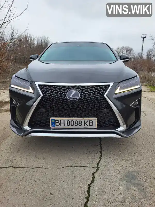 Позашляховик / Кросовер Lexus RX 2018 3.46 л. Автомат обл. Одеська, Одеса - Фото 1/8