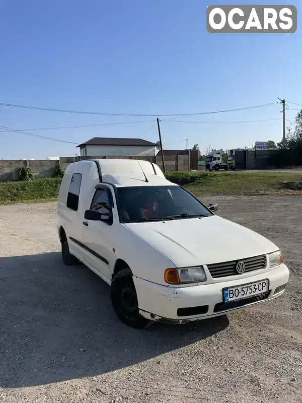 Мінівен Volkswagen Caddy 2003 1.9 л. Ручна / Механіка обл. Тернопільська, Бучач - Фото 1/20