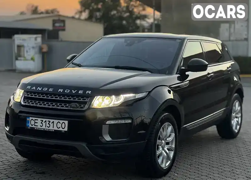 Внедорожник / Кроссовер Land Rover Range Rover Evoque 2015 2 л. Автомат обл. Черновицкая, Черновцы - Фото 1/12