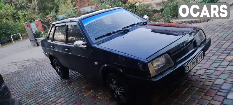 Седан ВАЗ / Lada 21099 1999 1.5 л. Ручна / Механіка обл. Полтавська, Шишаки - Фото 1/11