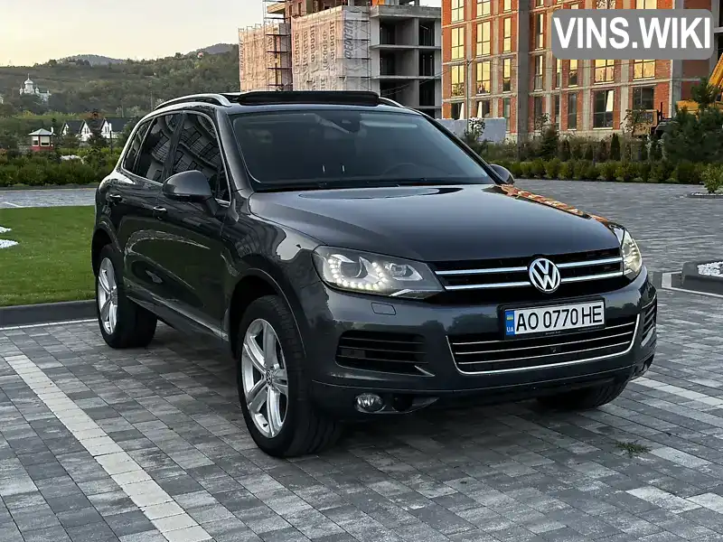 Внедорожник / Кроссовер Volkswagen Touareg 2014 3 л. Автомат обл. Закарпатская, Мукачево - Фото 1/18