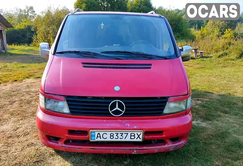 Мінівен Mercedes-Benz Vito 2000 2.2 л. Ручна / Механіка обл. Волинська, Ковель - Фото 1/11