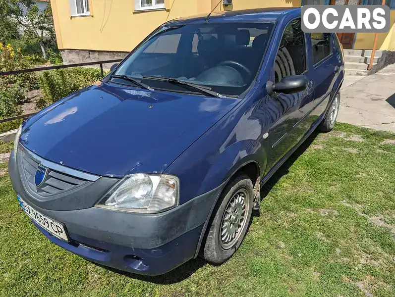 Седан Dacia Logan 2007 1.6 л. Ручна / Механіка обл. Хмельницька, Ізяслав - Фото 1/5