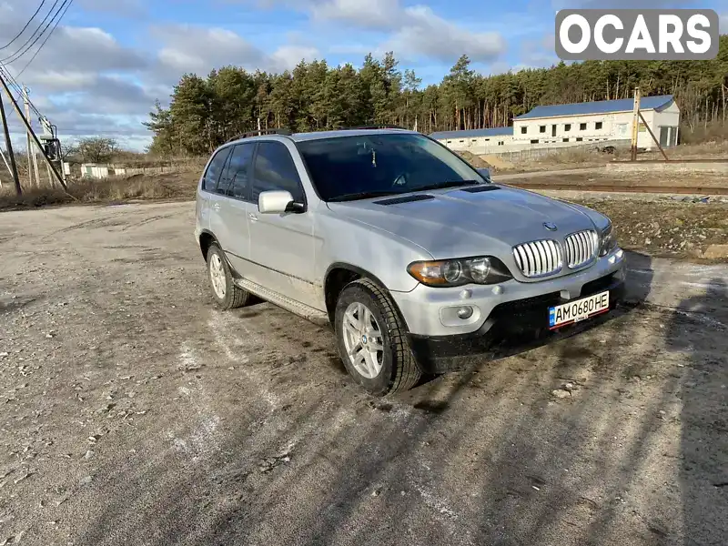 Позашляховик / Кросовер BMW X5 2006 2.97 л. Автомат обл. Житомирська, Коростишів - Фото 1/9