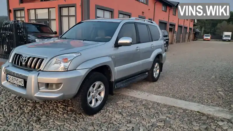 Внедорожник / Кроссовер Toyota Land Cruiser Prado 2004 2.69 л. Автомат обл. Закарпатская, Тячев - Фото 1/19