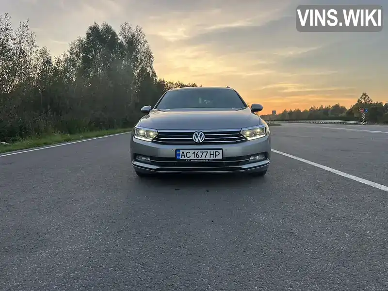 Універсал Volkswagen Passat 2016 1.97 л. Типтронік обл. Волинська, Ковель - Фото 1/21