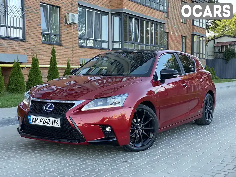 Хетчбек Lexus CT 2013 1.8 л. Варіатор обл. Київська, Київ - Фото 1/21