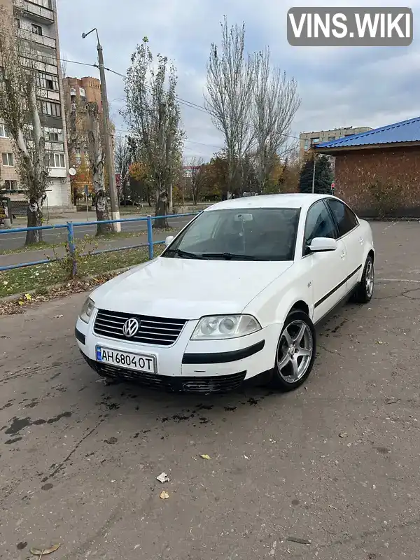 Седан Volkswagen Passat 2002 1.9 л. Ручна / Механіка обл. Донецька, Слов'янськ - Фото 1/17