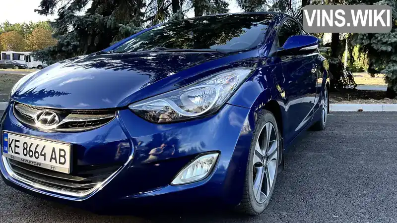 Купе Hyundai Elantra 2012 1.8 л. Автомат обл. Дніпропетровська, Кривий Ріг - Фото 1/11